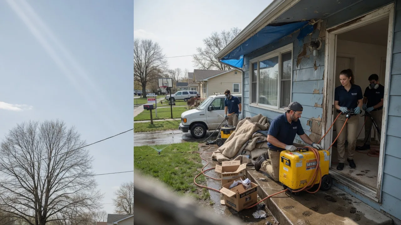 Basement Flood Cleanup in Aredale, IA near me
